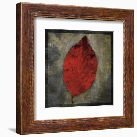 Red Dogwood-John W^ Golden-Framed Art Print