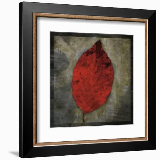 Red Dogwood-John W^ Golden-Framed Art Print