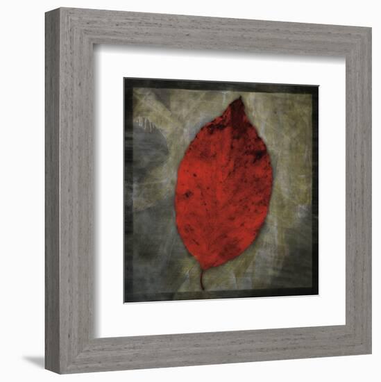 Red Dogwood-John W^ Golden-Framed Art Print