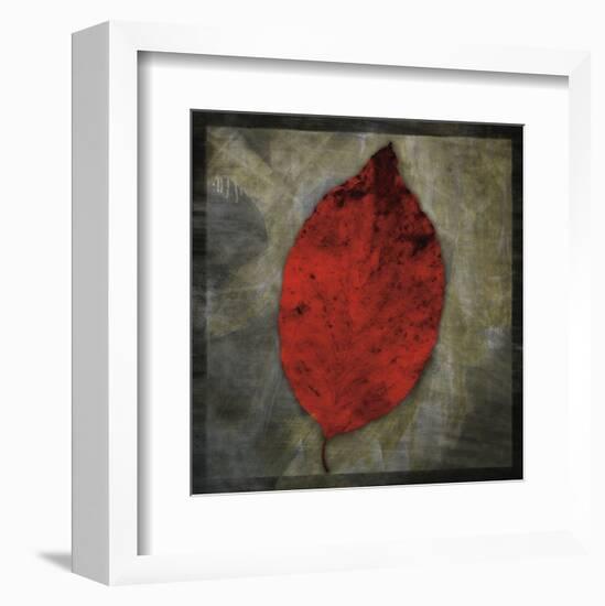 Red Dogwood-John W^ Golden-Framed Art Print