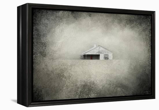 Red Door Farmhouse-Jai Johnson-Framed Premier Image Canvas