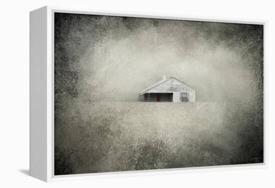 Red Door Farmhouse-Jai Johnson-Framed Premier Image Canvas