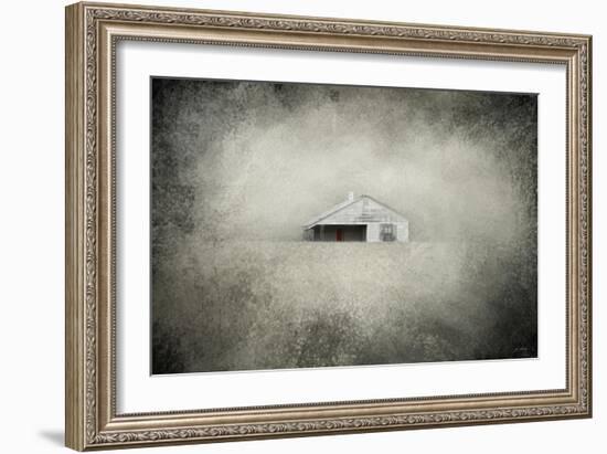 Red Door Farmhouse-Jai Johnson-Framed Giclee Print