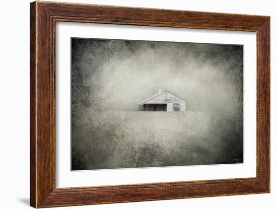 Red Door Farmhouse-Jai Johnson-Framed Giclee Print