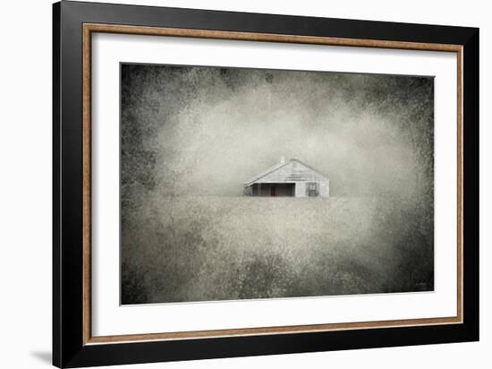 Red Door Farmhouse-Jai Johnson-Framed Giclee Print