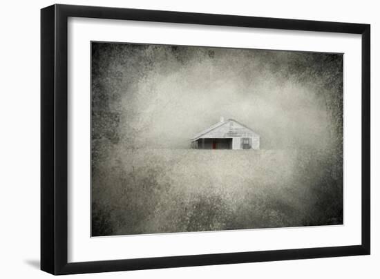 Red Door Farmhouse-Jai Johnson-Framed Giclee Print