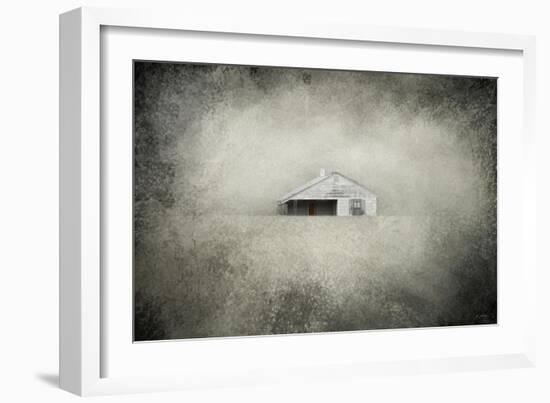 Red Door Farmhouse-Jai Johnson-Framed Giclee Print