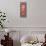 Red Door Gaillardia-Pamela Gladding-Framed Stretched Canvas displayed on a wall