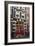 Red Door in Amsterdam-Erin Berzel-Framed Photographic Print