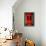 Red Door in Paris-Erin Berzel-Framed Premier Image Canvas displayed on a wall