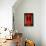 Red Door in Paris-Erin Berzel-Framed Premier Image Canvas displayed on a wall