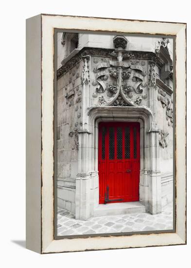 Red Door-Tracey Telik-Framed Premier Image Canvas