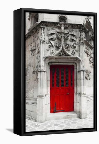 Red Door-Tracey Telik-Framed Premier Image Canvas