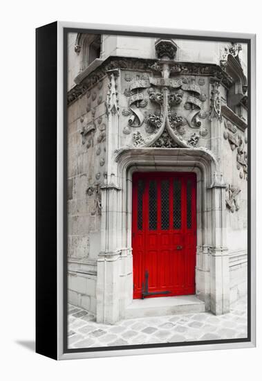 Red Door-Tracey Telik-Framed Premier Image Canvas