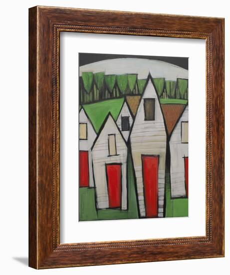 Red Doors-Tim Nyberg-Framed Giclee Print