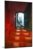 Red Doorway, Los Morillos Lighthouse, Puerto Rico-George Oze-Mounted Photographic Print