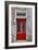 Red Doorway Old Building Burano, Italy-Darrell Gulin-Framed Photographic Print