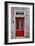 Red Doorway Old Building Burano, Italy-Darrell Gulin-Framed Photographic Print