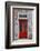 Red Doorway Old Building Burano, Italy-Darrell Gulin-Framed Photographic Print