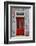 Red Doorway Old Building Burano, Italy-Darrell Gulin-Framed Photographic Print