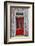 Red Doorway Old Building Burano, Italy-Darrell Gulin-Framed Photographic Print