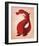 Red Dragon-John Golden-Framed Giclee Print