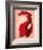 Red Dragon-John W^ Golden-Framed Art Print