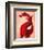 Red Dragon-John W^ Golden-Framed Art Print