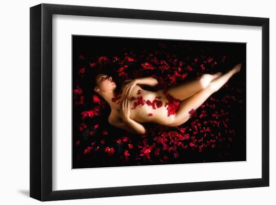 Red Dream-null-Framed Art Print