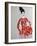 Red Dress, 2016-Susan Adams-Framed Giclee Print