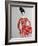 Red Dress, 2016-Susan Adams-Framed Giclee Print