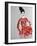 Red Dress, 2016-Susan Adams-Framed Giclee Print