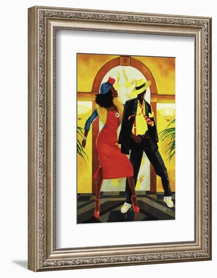 Red Dress-Graham Reynold-Framed Art Print