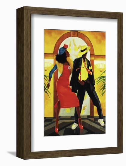 Red Dress-Graham Reynold-Framed Art Print