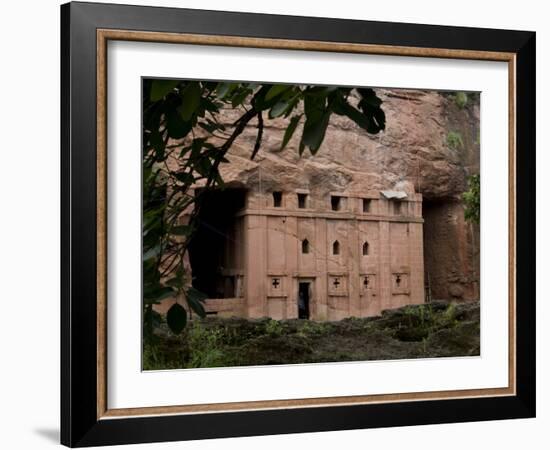 Red Drum, Lalibela, Ethiopia-Alison Jones-Framed Photographic Print