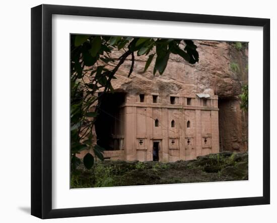 Red Drum, Lalibela, Ethiopia-Alison Jones-Framed Photographic Print