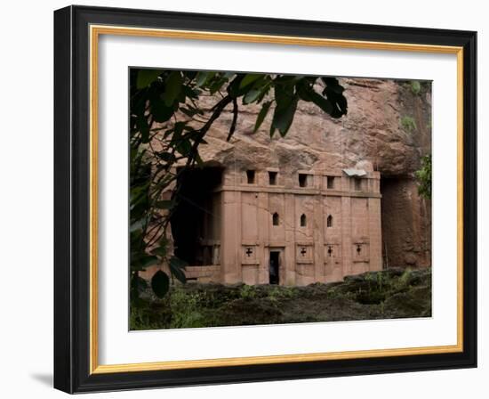 Red Drum, Lalibela, Ethiopia-Alison Jones-Framed Photographic Print