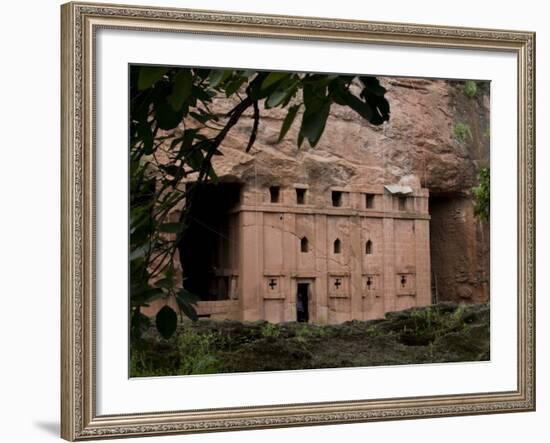 Red Drum, Lalibela, Ethiopia-Alison Jones-Framed Photographic Print