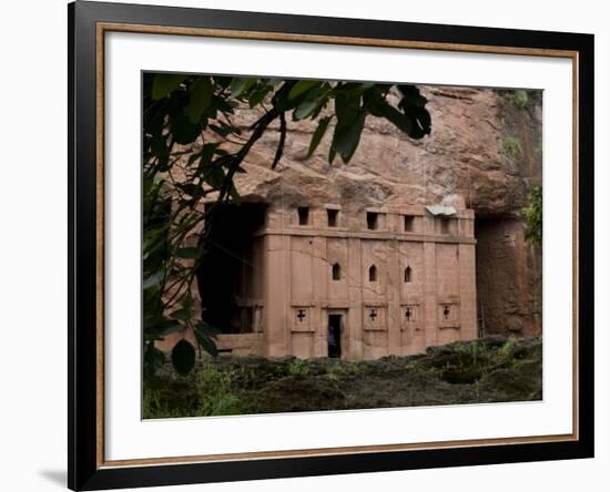 Red Drum, Lalibela, Ethiopia-Alison Jones-Framed Photographic Print