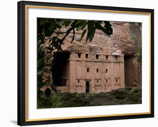 Red Drum, Lalibela, Ethiopia-Alison Jones-Framed Photographic Print