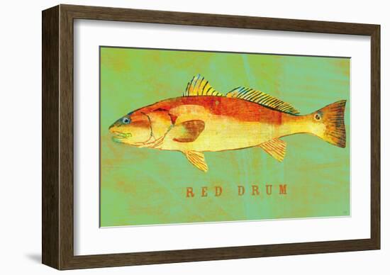 Red Drum-John Golden-Framed Art Print