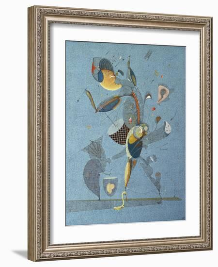 Red Drummer-Alexander Vorobyev-Framed Giclee Print