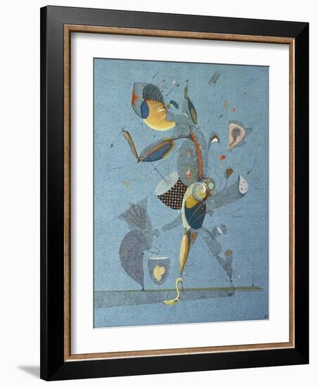 Red Drummer-Alexander Vorobyev-Framed Giclee Print