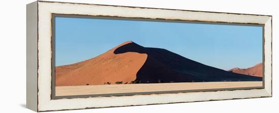 Red Dunes, Sossusvlei, Namib Desert, Namib-Naukluft National Park, Namibia-null-Framed Stretched Canvas