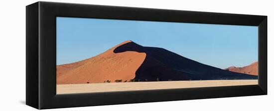 Red Dunes, Sossusvlei, Namib Desert, Namib-Naukluft National Park, Namibia-null-Framed Stretched Canvas