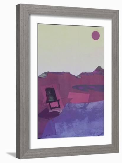 Red Dunes-David McConochie-Framed Giclee Print