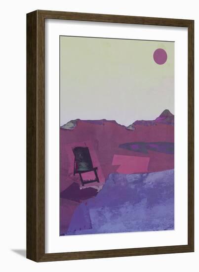 Red Dunes-David McConochie-Framed Giclee Print