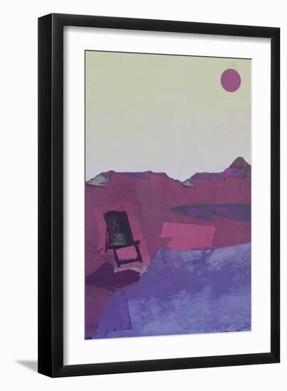 Red Dunes-David McConochie-Framed Giclee Print