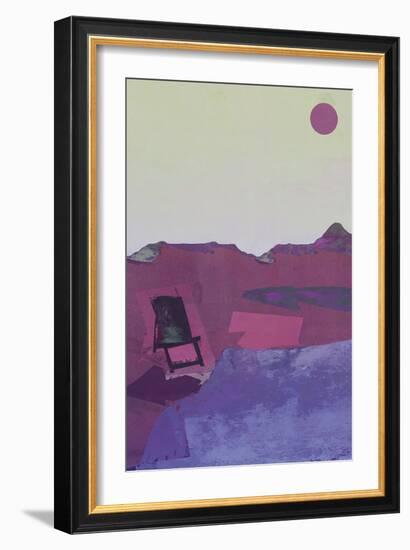 Red Dunes-David McConochie-Framed Giclee Print