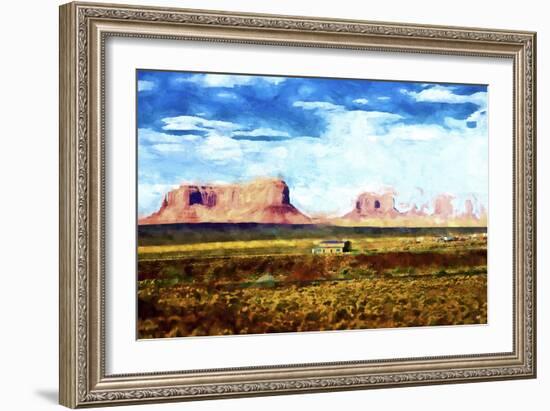 Red Earth-Philippe Hugonnard-Framed Giclee Print